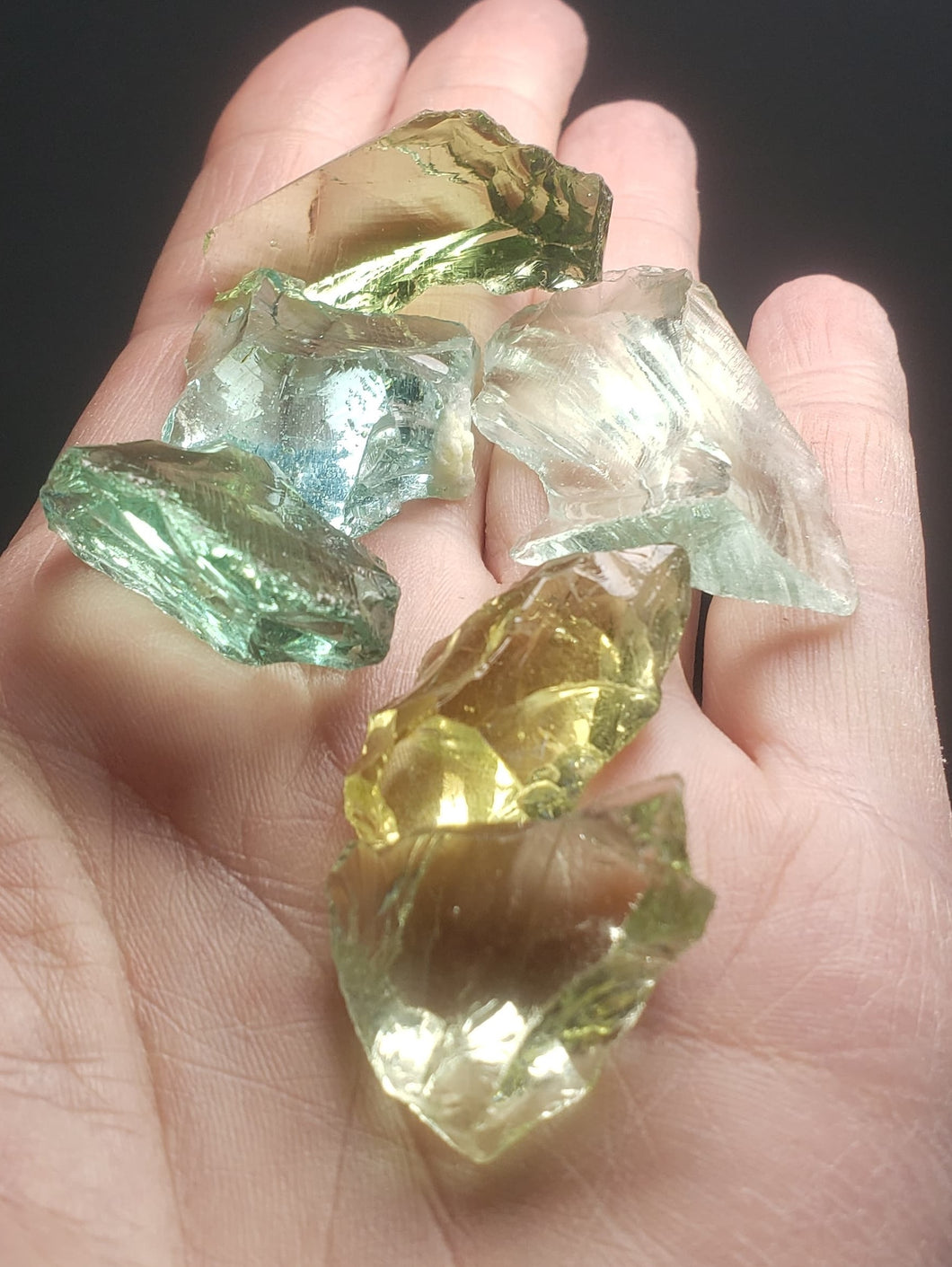 Traditional Andara Crystal Bundle - 6 pieces - 38.75g