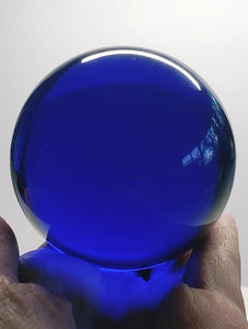 Blue Andara Crystal Sphere 3 inch