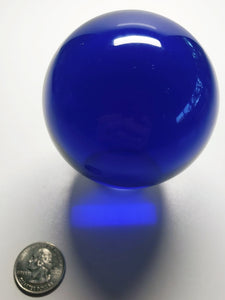 Blue Andara Crystal Sphere 3 inch