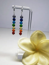 Load image into Gallery viewer, Chakra Andara Crystal Earrings 6mm