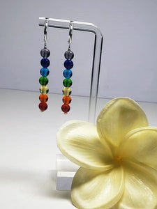 Chakra Andara Crystal Earrings 6mm