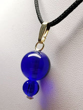 Load image into Gallery viewer, Indigo Andara Crystal Pendant (1 x 8mm &amp; 14mm)