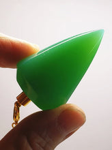 Load image into Gallery viewer, Opalescent Green Andara Crystal Pendulum