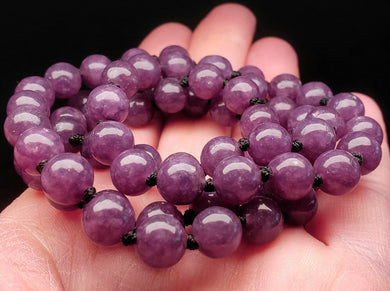 Lepidolite - Purple EO+ 8+mm 25.75inch