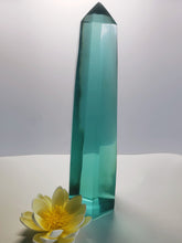 Load image into Gallery viewer, Turquoise Andara Crystal Generator 10.5inch