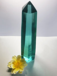 Turquoise Andara Crystal Generator 10.5inch