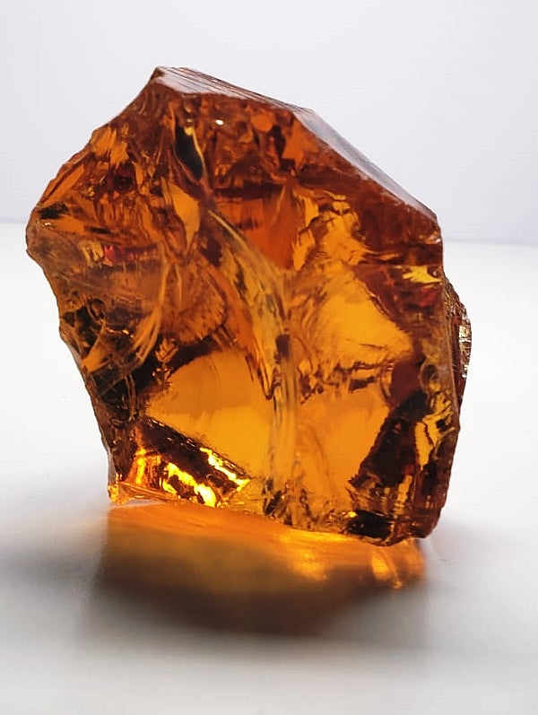 Amber Traditional Andara Crystal 224g