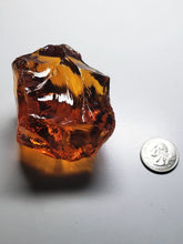 Load image into Gallery viewer, Amber Traditional Andara Crystal 224g