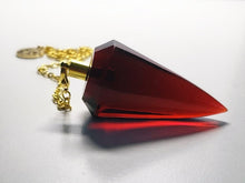 Load image into Gallery viewer, Amber Andara Crystal Pendulum