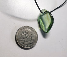 Load image into Gallery viewer, Aqua Blue with Earth Shaman Andara Crystal Simple Wear Pendant B