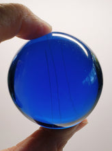 Load image into Gallery viewer, Blue Andara Crystal Sphere 2.0inch