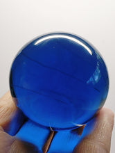 Load image into Gallery viewer, Blue Andara Crystal Sphere 2.0inch