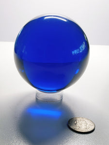 Blue Andara Crystal Sphere 2.75inch