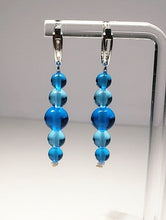 Load image into Gallery viewer, Blues Andara Crystal Earrings