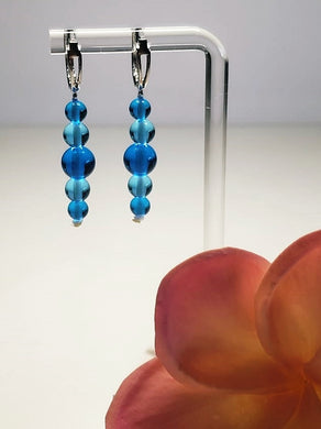 Blues Andara Crystal Earrings