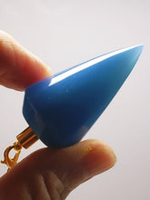 Load image into Gallery viewer, Opalescent - Blue Andara Crystal Pendulum