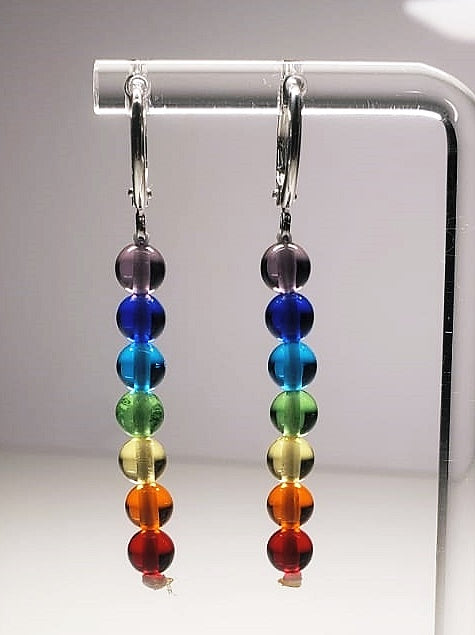 Chakra Andara Crystal Earrings 5mm