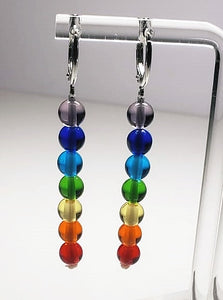 Chakra Andara Crystal Earrings 6mm