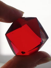 Load image into Gallery viewer, Red Deep Andara Crystal Icosahedron 44g