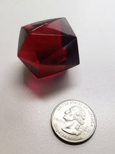 Load image into Gallery viewer, Red Deep Andara Crystal Icosahedron 52g