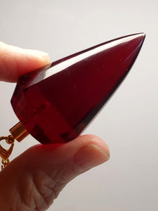 Red - Deep Andara Crystal Pendulum