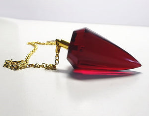 Red - Deep Andara Crystal Pendulum