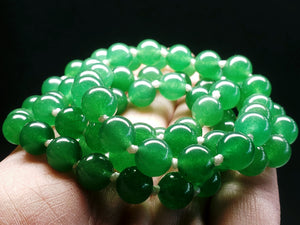 Dark Green Aventurine EO+ 8+mm 25.5inch