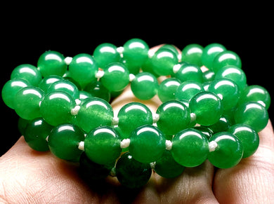 Dark Green Aventurine EO+ 8+mm 24.5inch