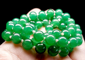 Dark Green Aventurine EO+ 8+mm 26.5inch