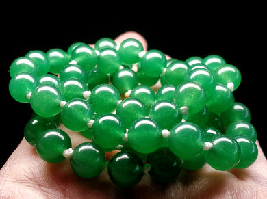 Dark Green Aventurine EO++ 8+mm 25inch