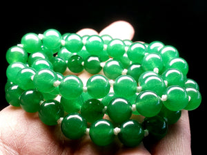 Dark Green Aventurine EO++ 8+mm 26.5inch