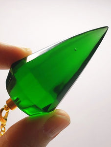 Green Andara Crystal Pendulum