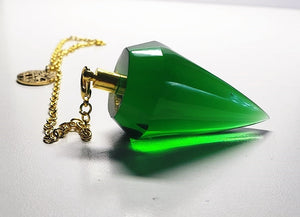 Green Andara Crystal Pendulum