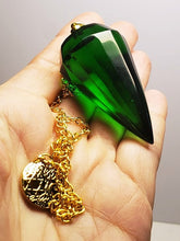 Load image into Gallery viewer, Green Andara Crystal Pendulum