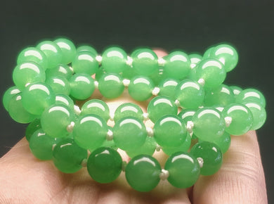 Aventurine - Emerald Green EO++ 8+mm 25inch