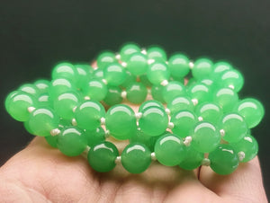 Aventurine - Emerald Green EO++ 8+mm 27inch