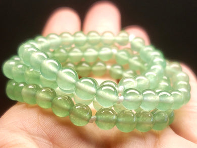 Chalcedony - Green EO+ 6+mm 24inch