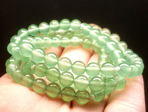 Chalcedony - Green EO+ 6+mm 25inch