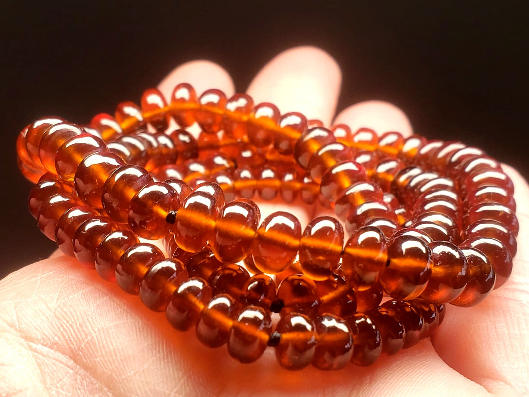 Hessonite EO++ 5-7.5mm 24inch