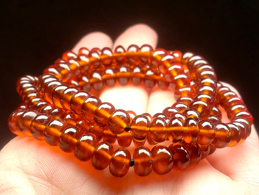 Hessonite EO++ 5-7.5mm 24.5inch