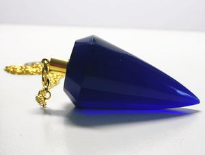 Indigo Andara Crystal Pendulum