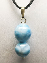 Load image into Gallery viewer, Larimar Therapeutic Pendant 42ct*