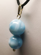 Load image into Gallery viewer, Larimar Therapeutic Pendant 46.6ct