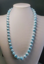 Load image into Gallery viewer, Larimar EO++ 11-14mm 24inch 567.9ct