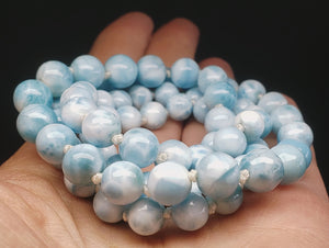 Larimar EO++ 7-8.5mm 24.5inch 233.6ct