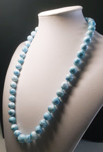 Load image into Gallery viewer, Larimar EO++ 11-14mm 24inch 567.9ct