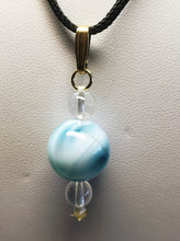 Load image into Gallery viewer, Larimar Therapeutic Pendant 20.2ct