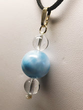 Load image into Gallery viewer, Larimar Therapeutic Pendant 32.3ct