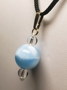 Larimar Therapeutic Pendant 22.8ct