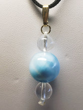 Load image into Gallery viewer, Larimar Therapeutic Pendant 32.3ct